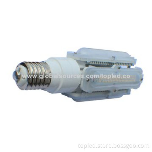 75W LED Corn Bulbs with 2,600-6,000K CCT, 100-295V AC Voltage